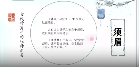 那些古代男子雅称之美名
