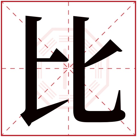 比字五行属什么 比字在康熙字典里多少画 比字起名的寓意含义