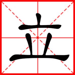剖开是什么意思,立是什么意思